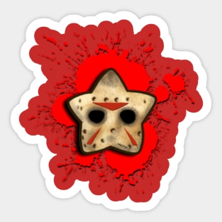 Friday the 13th Sticker